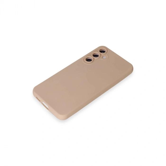 Galaxy S24 Kılıf Nano İçi Kadife  - Pudra