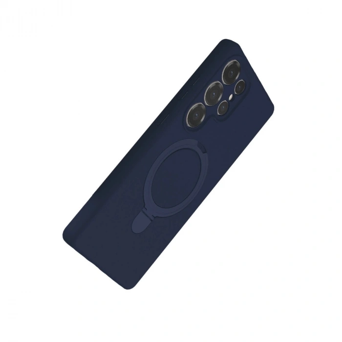 Galaxy S24 Ultra Regal Magsafe Standlı Kapak - Lacivert