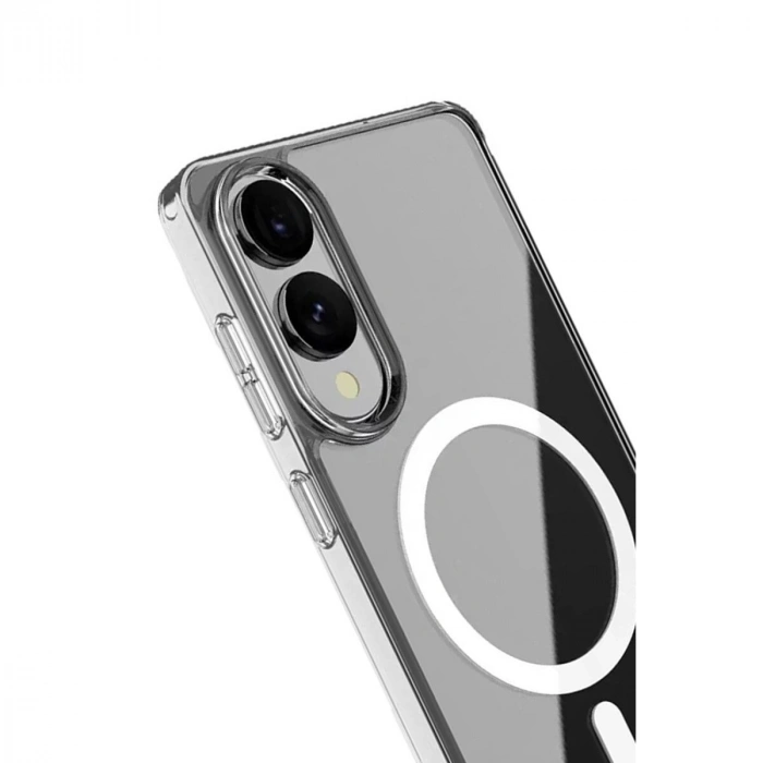 Galaxy S25 Edge Kılıf Magneticsafe Şeffaf  - Şeffaf