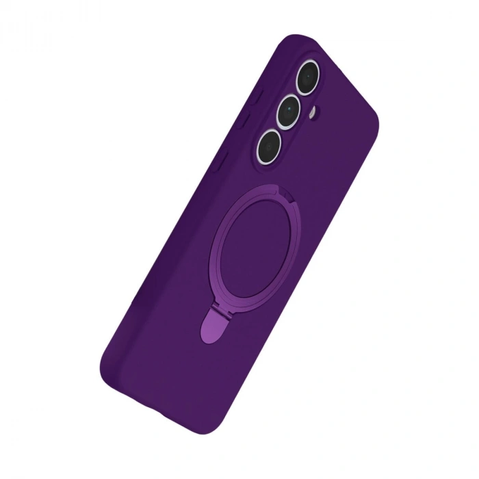 Galaxy S25 Fe Regal Magsafe Standlı Kapak - Derin Mor