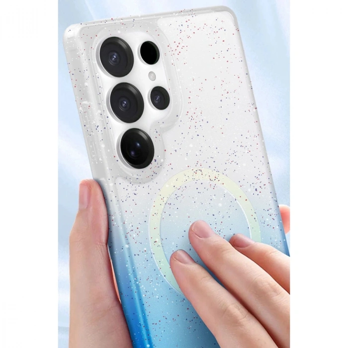 Galaxy S25 Plus Pummel Shiny Magsafe Kapak - Mi