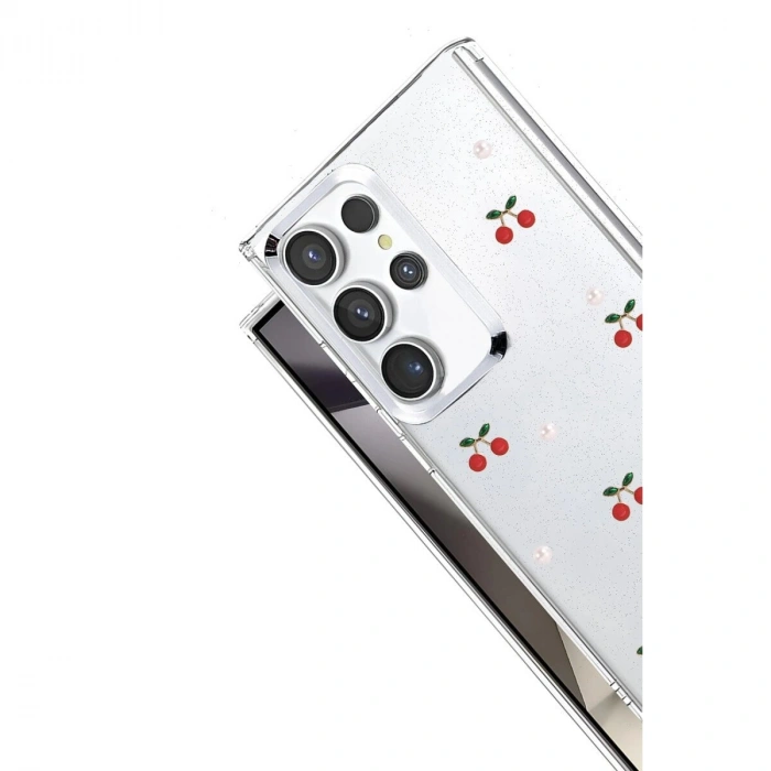 Galaxy S25 Ultra Fiyonk Desenli Kapak - Desen 9