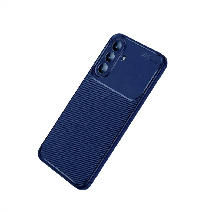 Galaxy S26 Auto Fus Karbon Kapak - Lacivert
