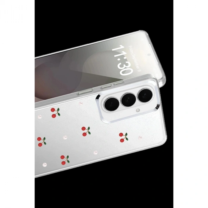 Galaxy S26 Fiyonk Desenli Kapak - Desen 9