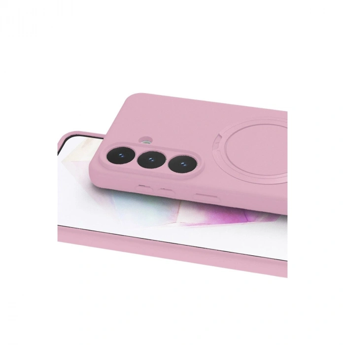 Galaxy S26 Plus Regal Magsafe Standlı Kapak - Açık Pembe