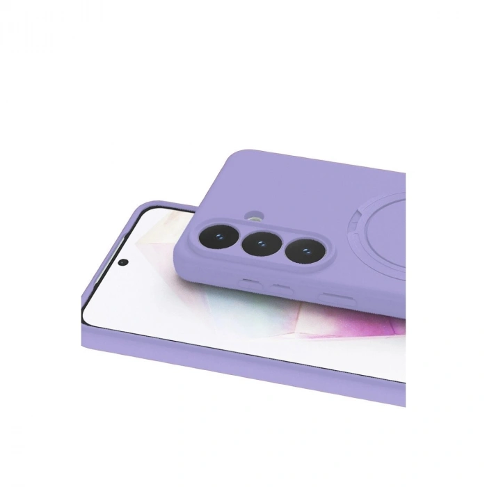 Galaxy S26 Regal Magsafe Standlı Kapak - Lila