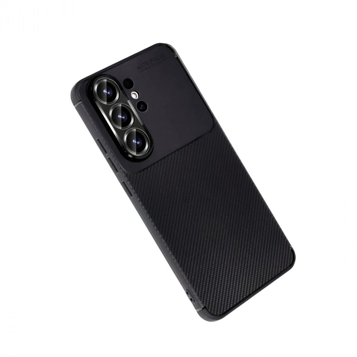 Galaxy S26 Ultra Auto Fus Karbon Kapak - Siyah