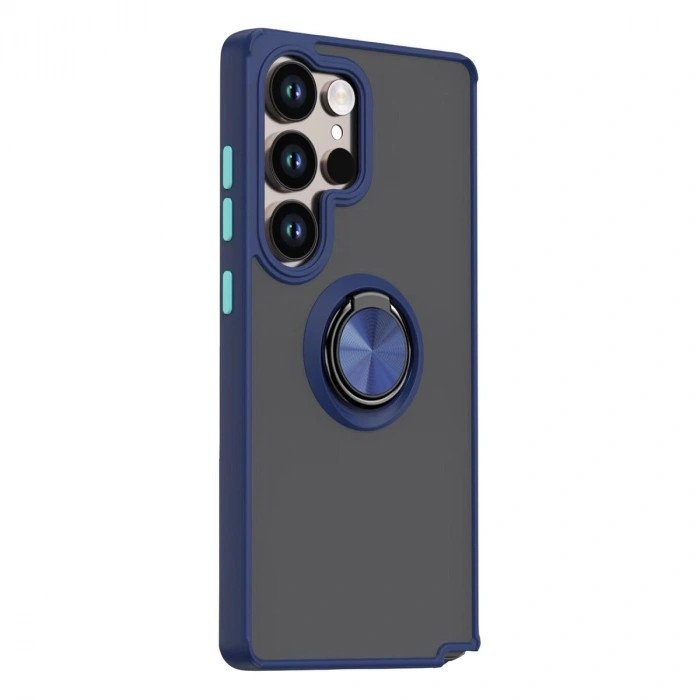 Galaxy S26 Ultra Montreal Yüzüklü  Kapak - Lacivert