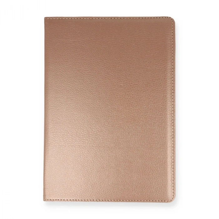 Galaxy T290 Tab A 8 Kılıf 360 Tablet Deri Kılıf - Rose Gold