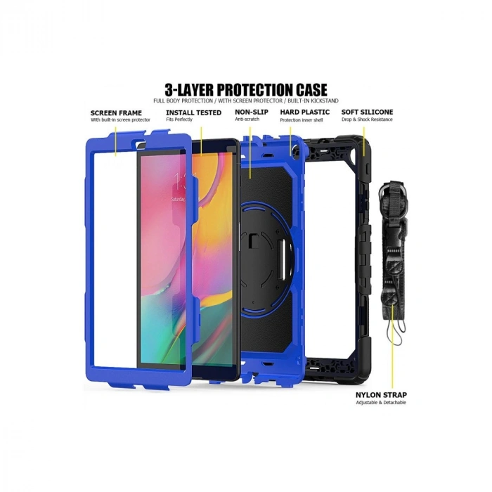 Galaxy T290 Tab A 8 Kılıf Pars Tablet Kapak - Mi