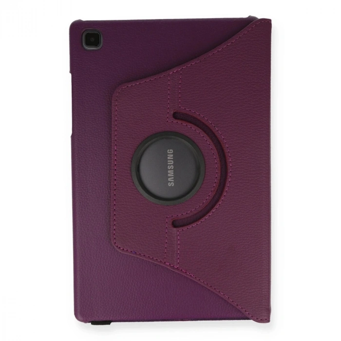 Galaxy T500 Tab A7 10.4 Kılıf 360 Tablet Deri Kılıf - Mürdüm