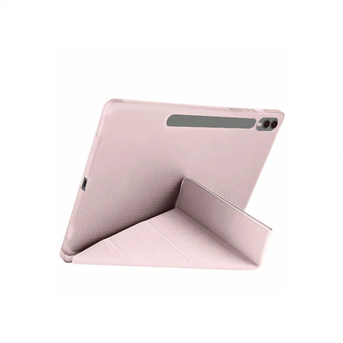 Galaxy X510 Tab S9 Fe 11 Kılıf Kalemlikli Mars Tablet Kılıfı - Rose Gold