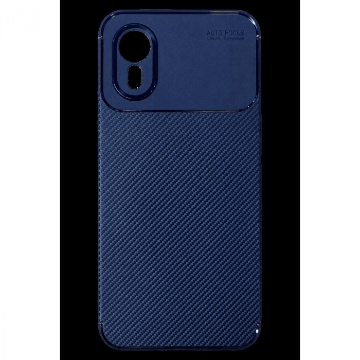 Galaxy Xcover 7 Kılıf Auto Fus Karbon Kapak - Lacivert