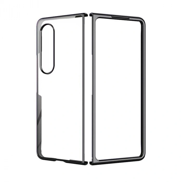 Galaxy Z Fold 4 Kılıf Fold Element Kapak - Siyah