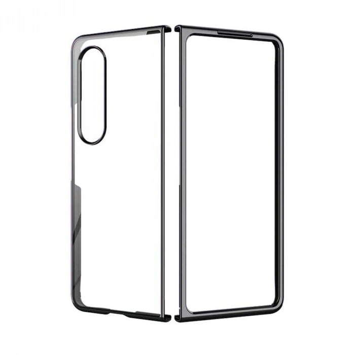 Galaxy Z Fold 4 Kılıf Fold Element Kapak - Siyah