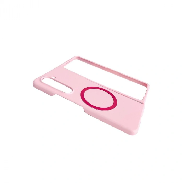 Galaxy Z Fold 5 Kılıf Mata Fold Kapak - Lila