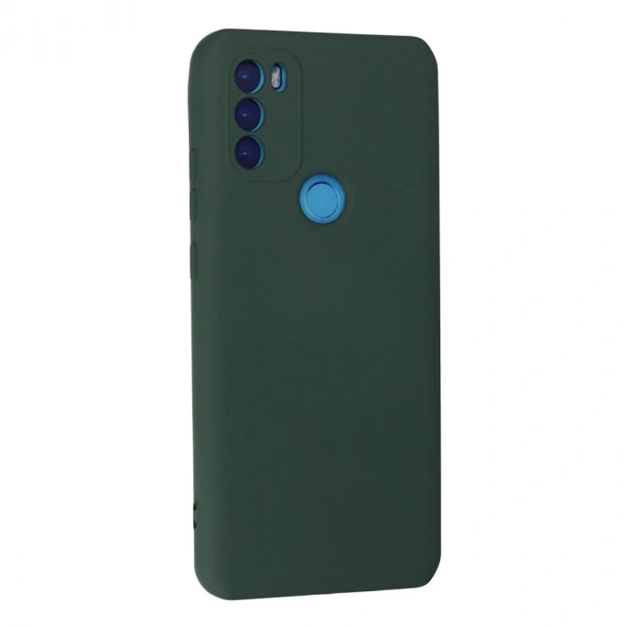 Gm 21 Plus Kılıf Nano İçi Kadife  - Koyu Yeşil