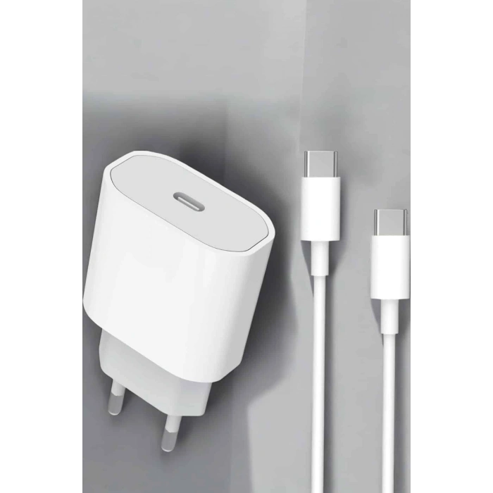 Güç Adaptörü ve Kablosu Şarj Aleti 15/15 Pro Max Uyumlu Hızlı Şarj