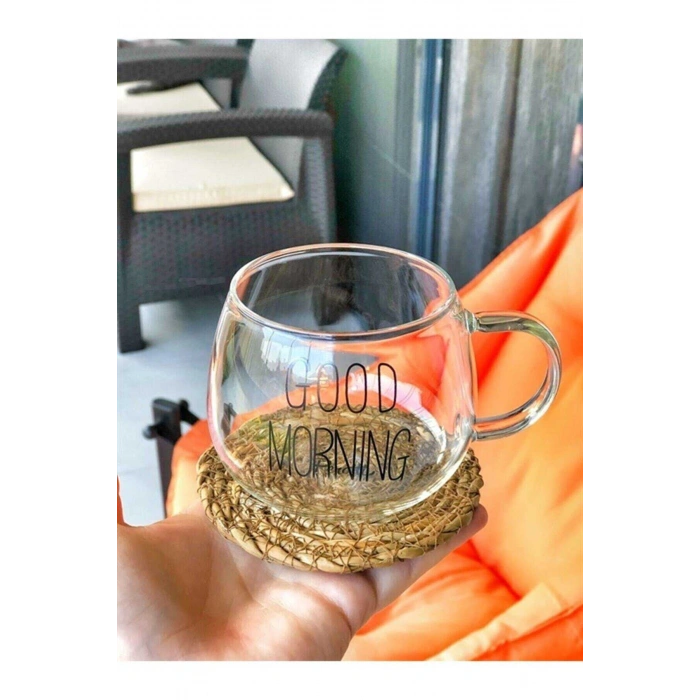 Hasır Bardak Altlığı 6 Adet (74)