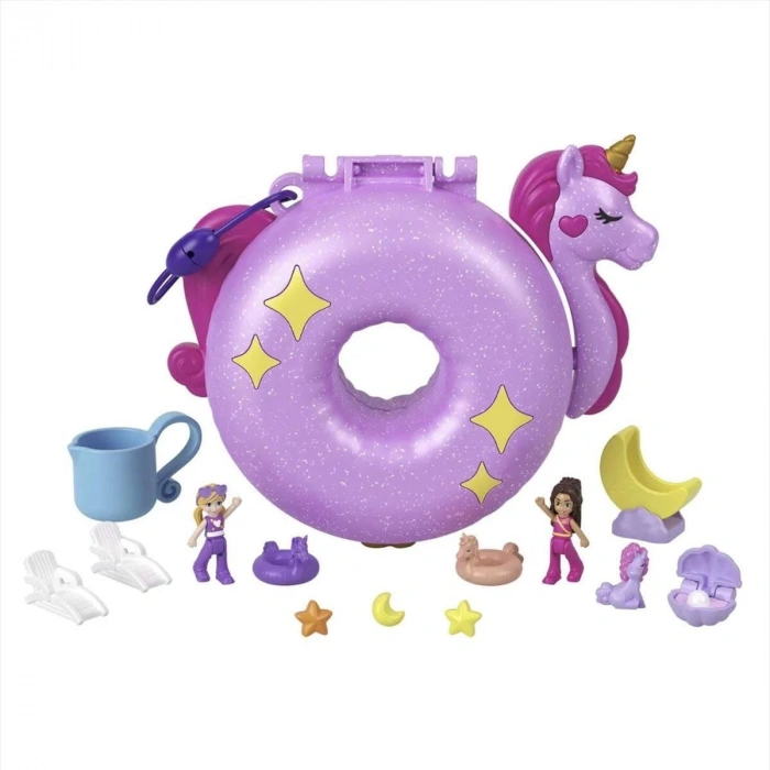 HKV34 Polly Pket Unicorn Temalı Oyun Seti