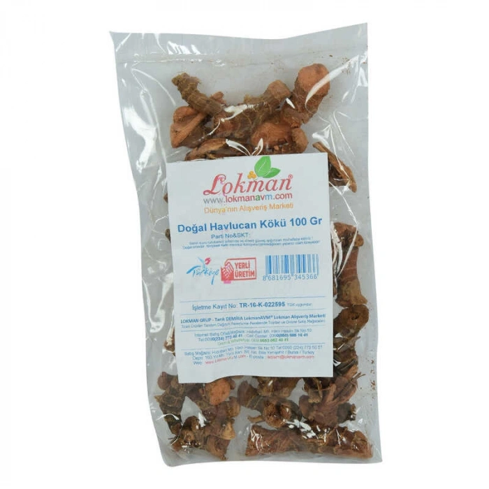 Hlucan Kökü Doğal 100 Gr Paket