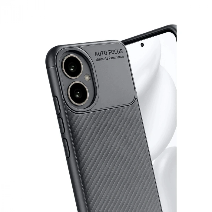 Honor 400 Kılıf Auto Fus Karbon Kapak - Gri