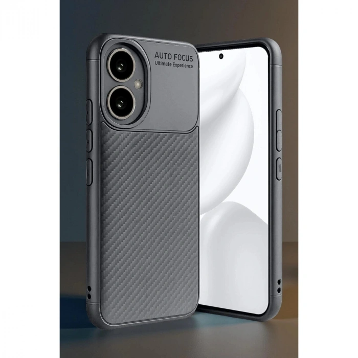 Honor 400 Kılıf Auto Fus Karbon Kapak - Gri