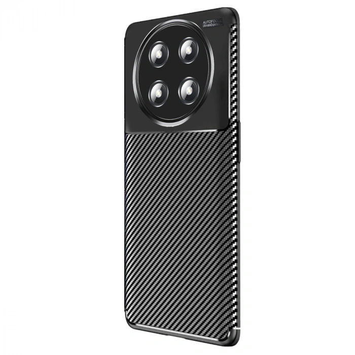 Honor Magic 7 Lite Kılıf Auto Fus Karbon Kapak - Siyah