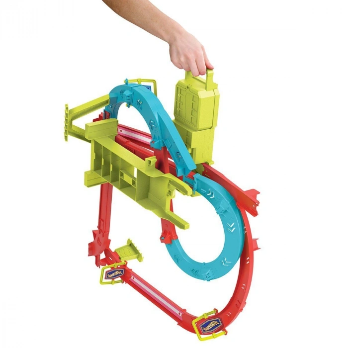 HPC07 Hot Wheels Neon Yarışlar Çoklu Yarış Heynı Pist Seti