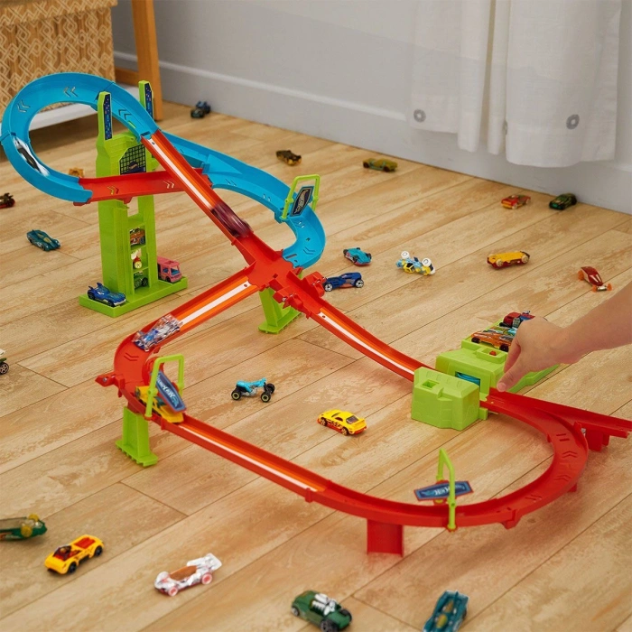 HPC07 Hot Wheels Neon Yarışlar Çoklu Yarış Heynı Pist Seti