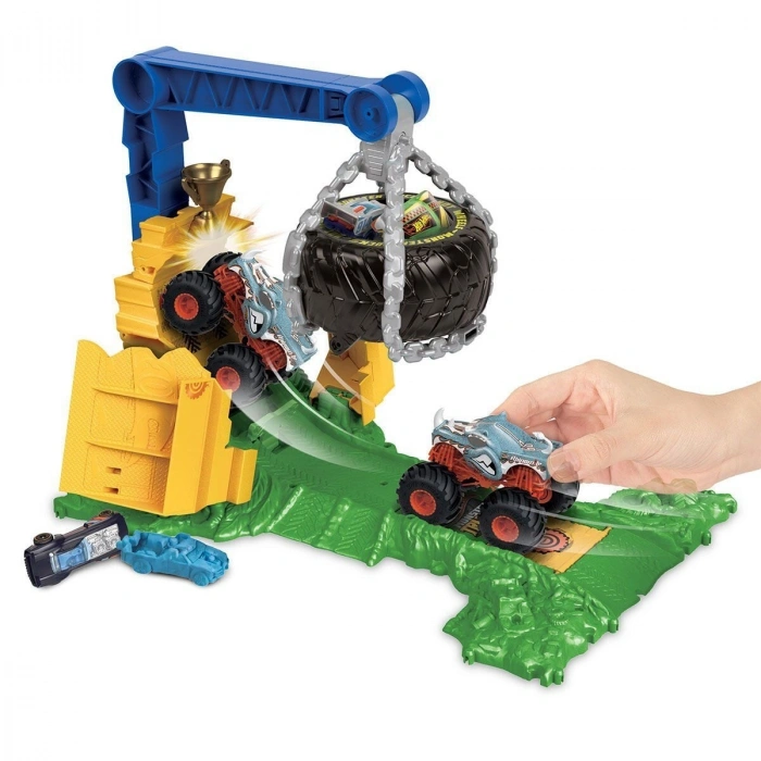 HTP18 Hot Wheels  Trucks Arenada Rhinomite Mücadelesi