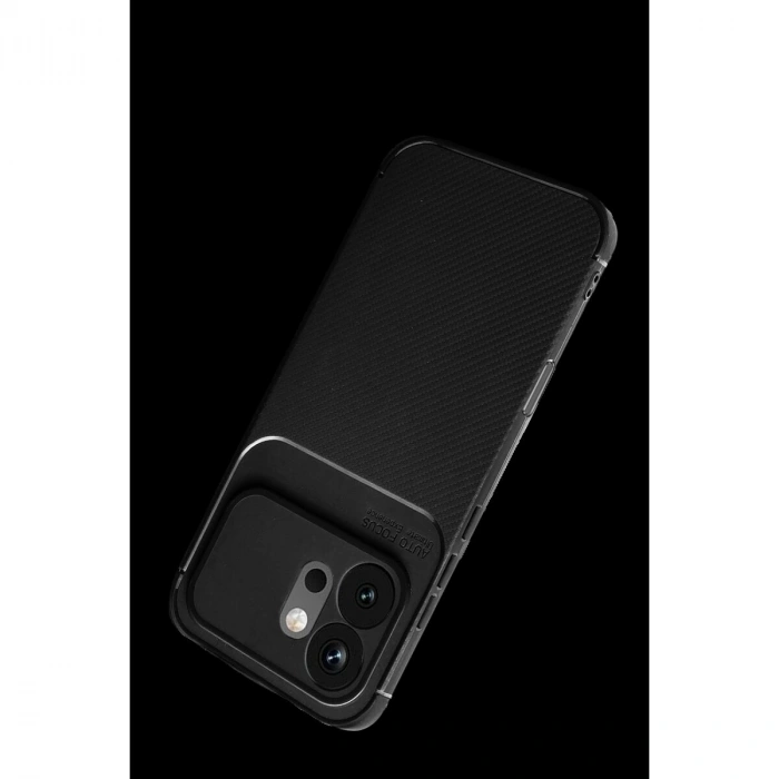 Huawei Honor 600 Auto Fus Karbon Kapak - Siyah