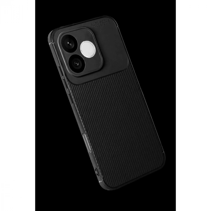 Huawei Honor 600 Lite Auto Fus Karbon Kapak - Siyah