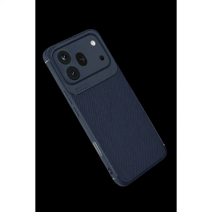 Huawei Honor 600 Pro Auto Fus Karbon Kapak - Lacivert