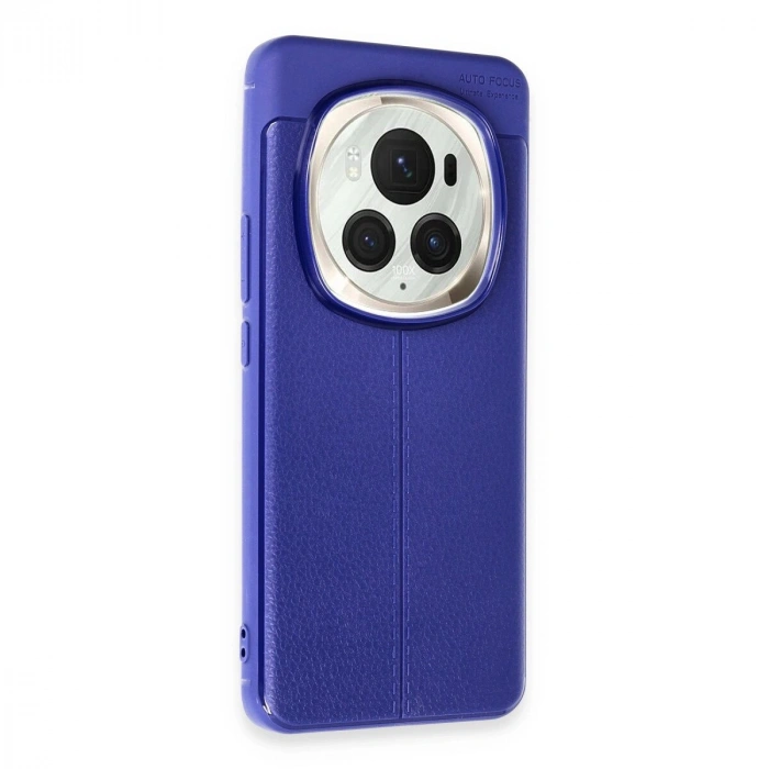 Huawei Honor Magic 6 Pro Kılıf Auto Fus Kapak - Lacivert