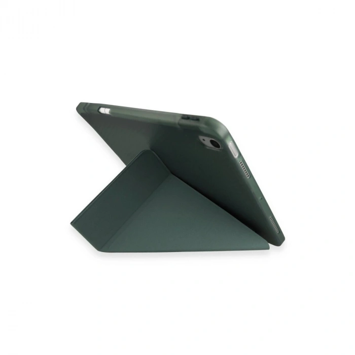 Huawei Honor Pad 9 Kılıf Kalemlikli Mars Tablet Kılıfı - Koyu Yeşil