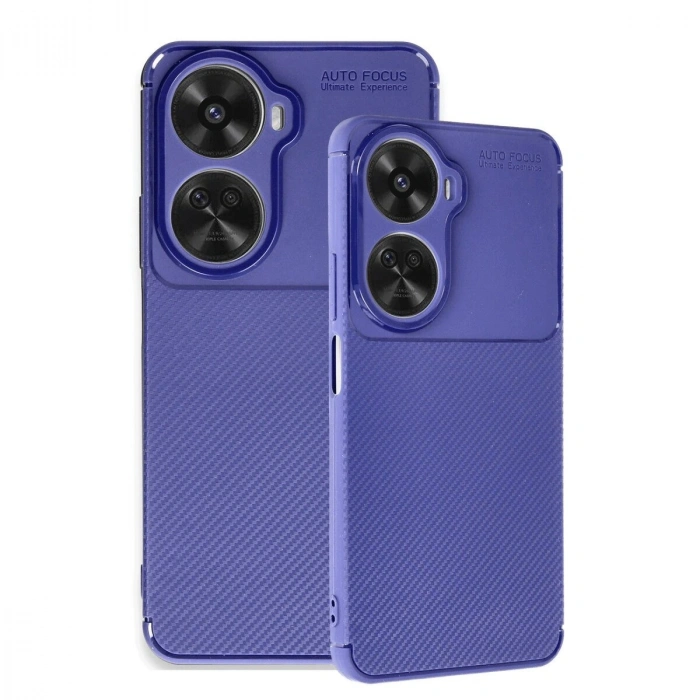 Huawei Nova 12 Se Kılıf Auto Fus Karbon Kapak - Lacivert