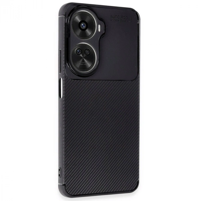 Huawei Nova 12 Se Kılıf Auto Fus Karbon Kapak - Siyah
