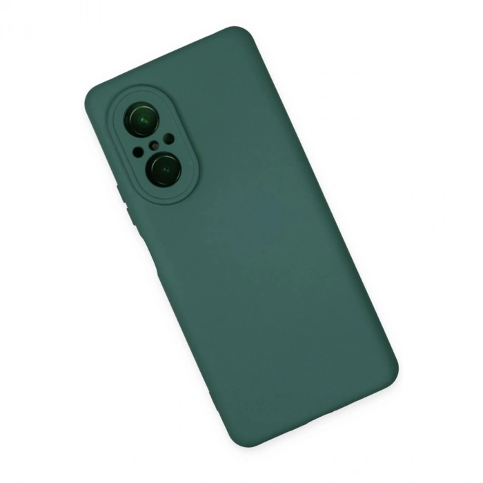 Huawei Nova 9 Se Kılıf Nano İçi Kadife  - Koyu Yeşil