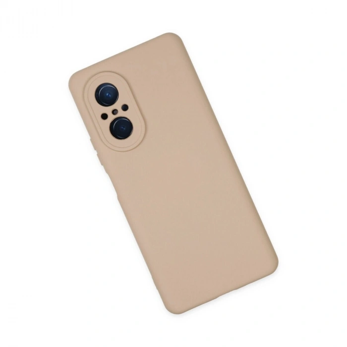 Huawei Nova 9 Se Kılıf Nano İçi Kadife  - Pudra