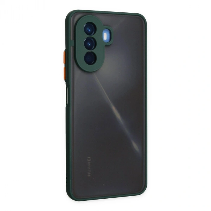 Huawei Nova Y70 Kılıf Montreal  Kapak - Yeşil