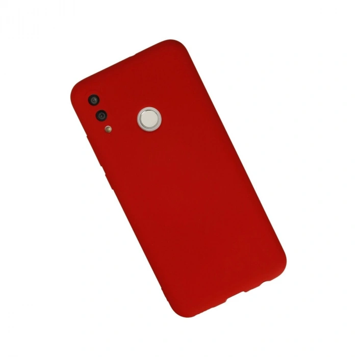 Huawei P Smart 2019 Kılıf Nano İçi Kadife  - Kırmızı