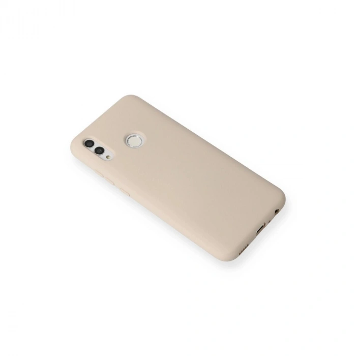 Huawei P Smart 2019 Kılıf Nano İçi Kadife  - Pudra