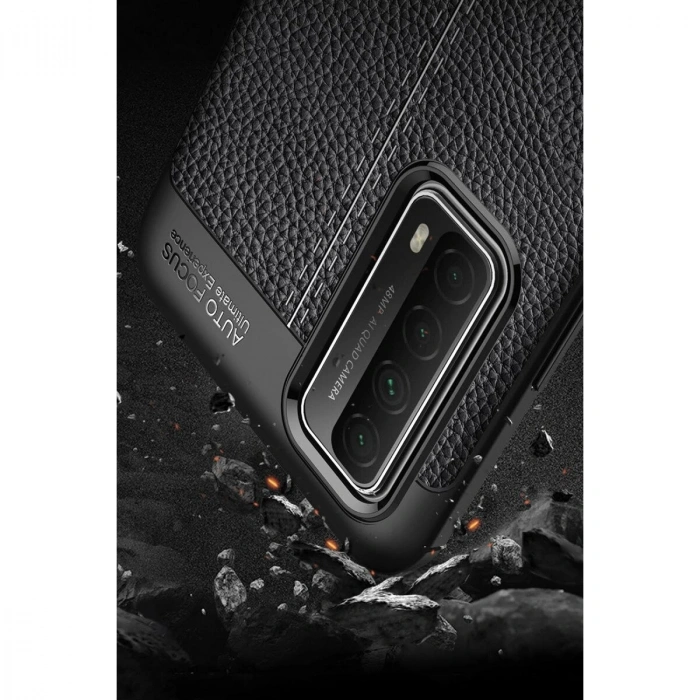 Huawei P Smart 2021 Kılıf Auto Fus Kapak - Kırmızı
