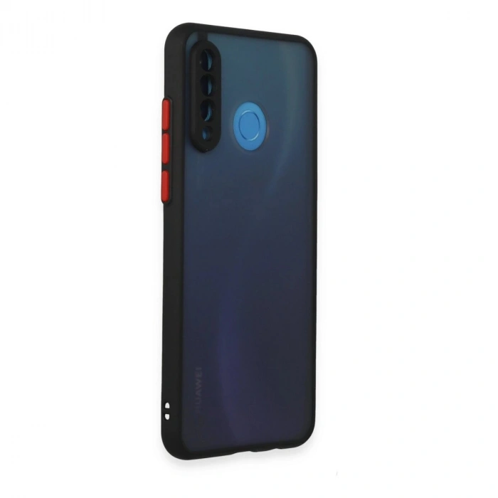 Huawei P30 Lite Kılıf Montreal  Kapak - Siyah