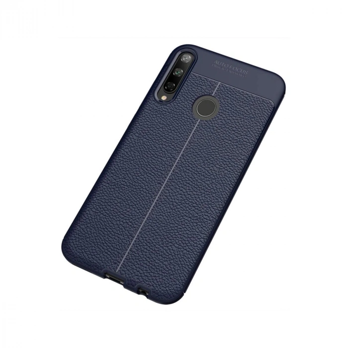 Huawei P40 Lite E Kılıf Auto Fus Kapak - Lacivert