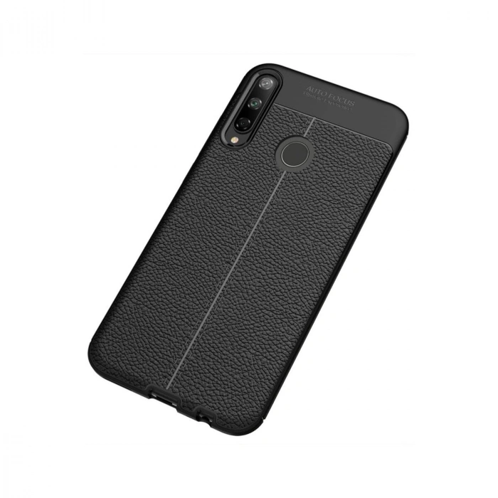 Huawei P40 Lite E Kılıf Auto Fus Kapak - Siyah