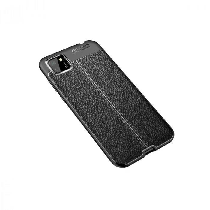 Huawei Y5p Kılıf Auto Fus Kapak - Siyah
