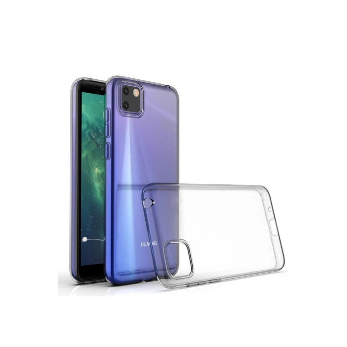 Huawei Y5p Kılıf Lüx Şeffaf  - Şeffaf
