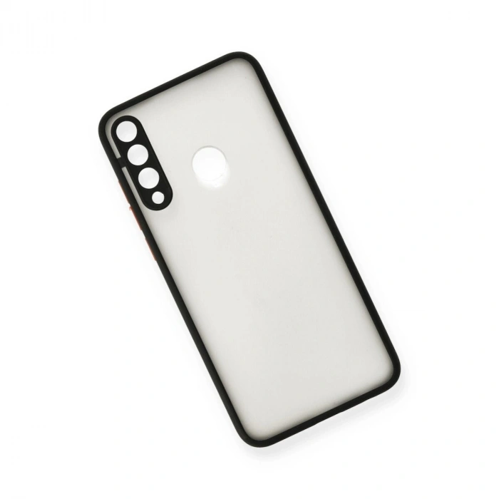 Huawei Y6p Kılıf Montreal  Kapak - Siyah